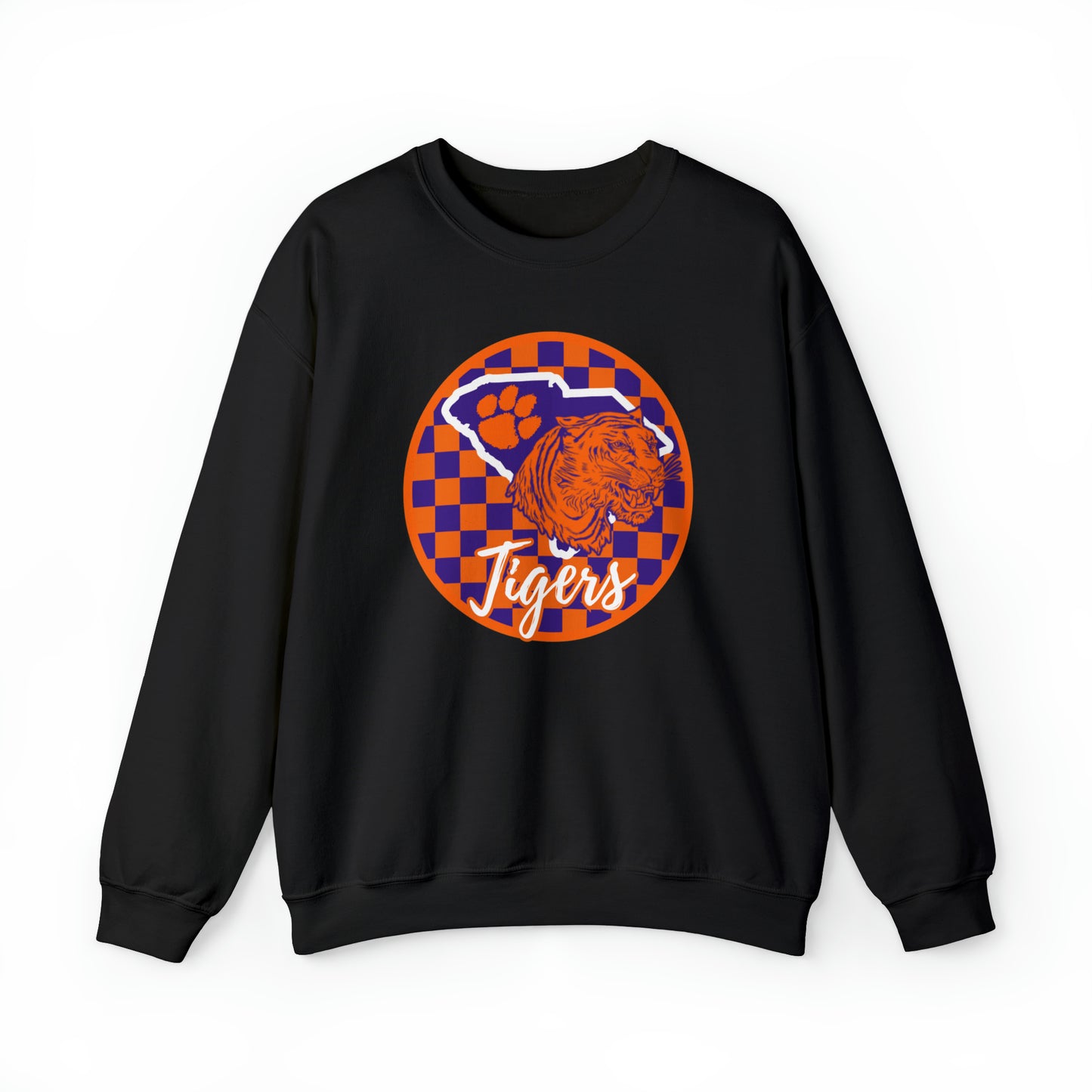 Clemson Tigers Checkered Sweatshirt
