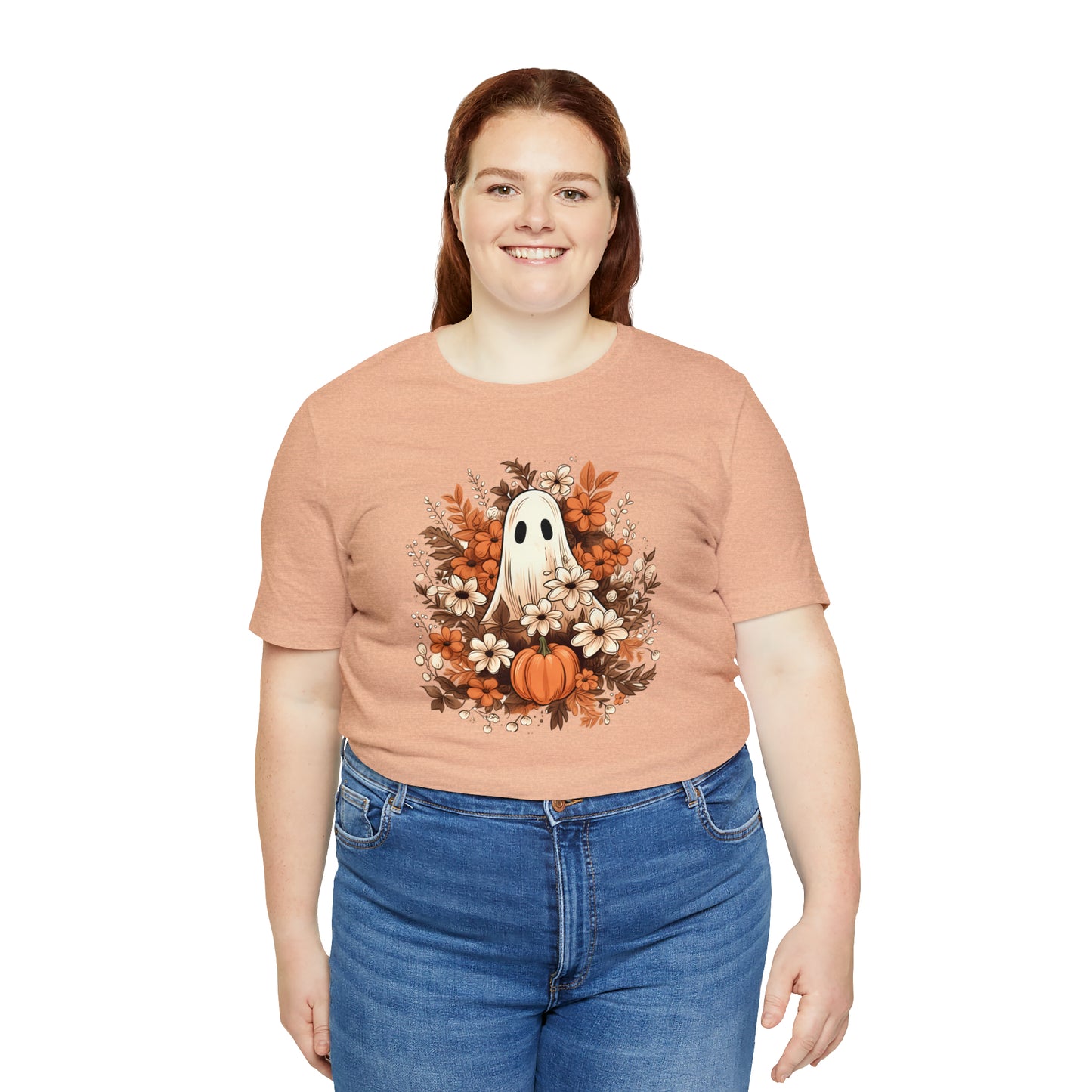 Ghosty Floral Fall Tee
