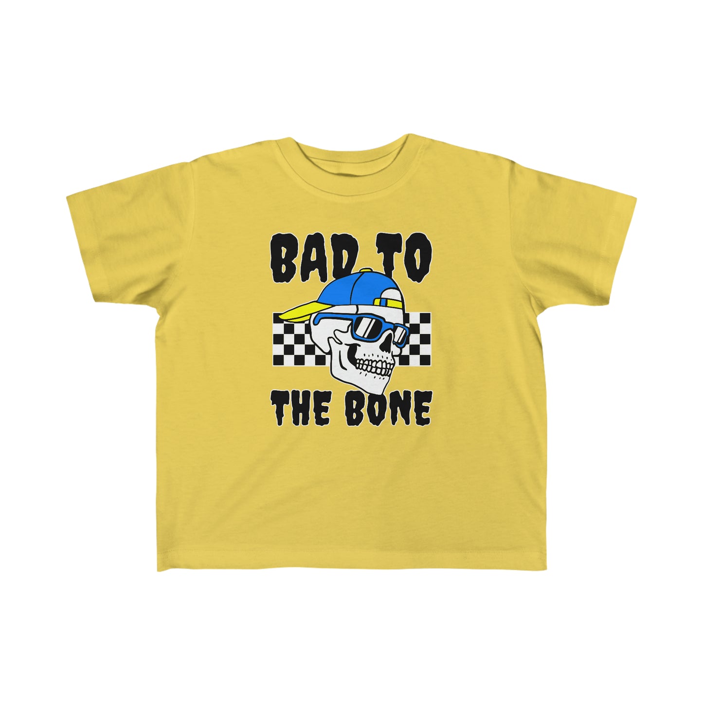 Bad To The Bone - Yellow/Blue