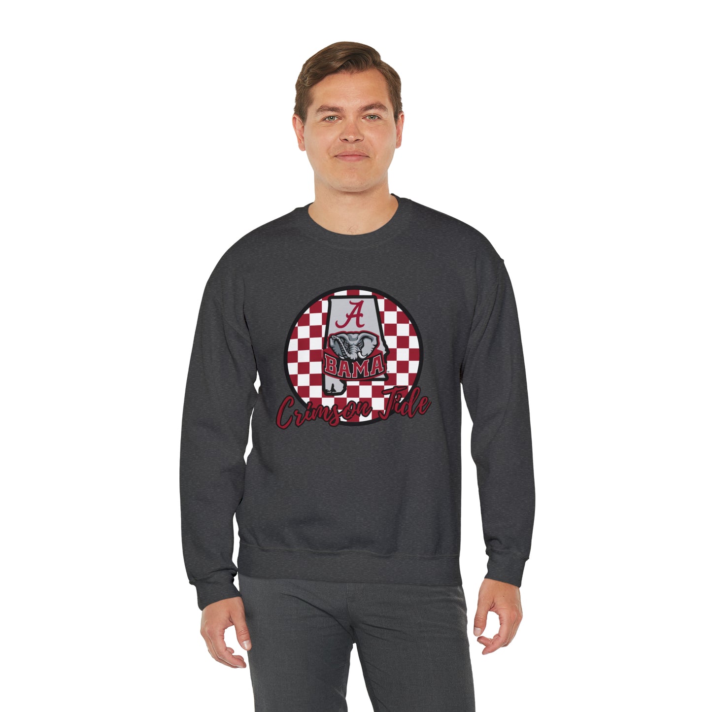 Alabama Crimson Tide Checkered Sweatshirt