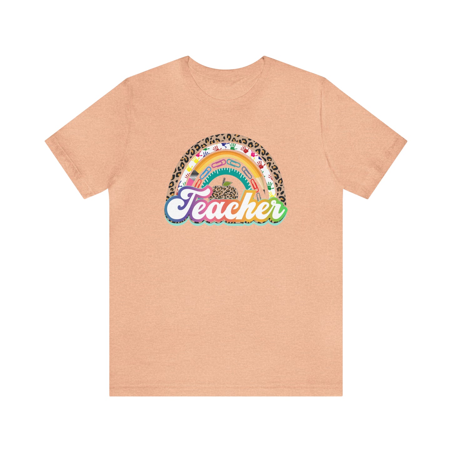 Teacher Leopard Rainbow