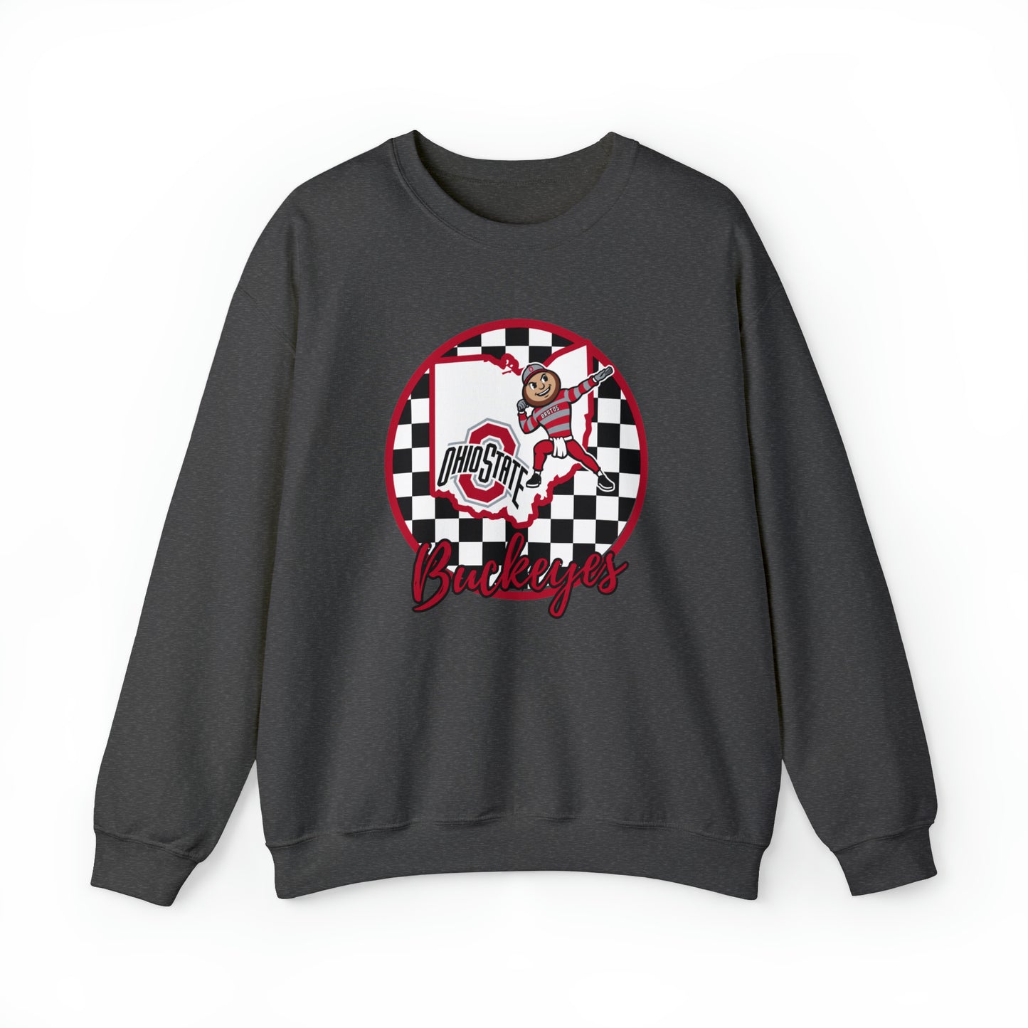Ohio State Buckeyes Checkered Sweatshirt