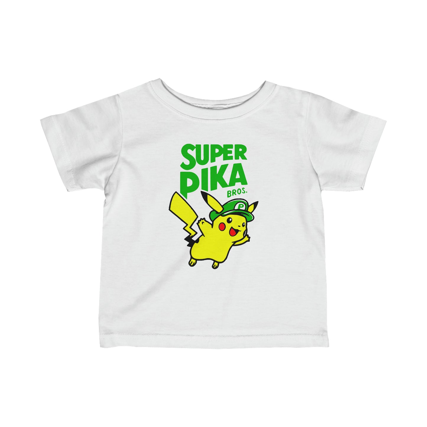 Super Pika Bros - Infant Green