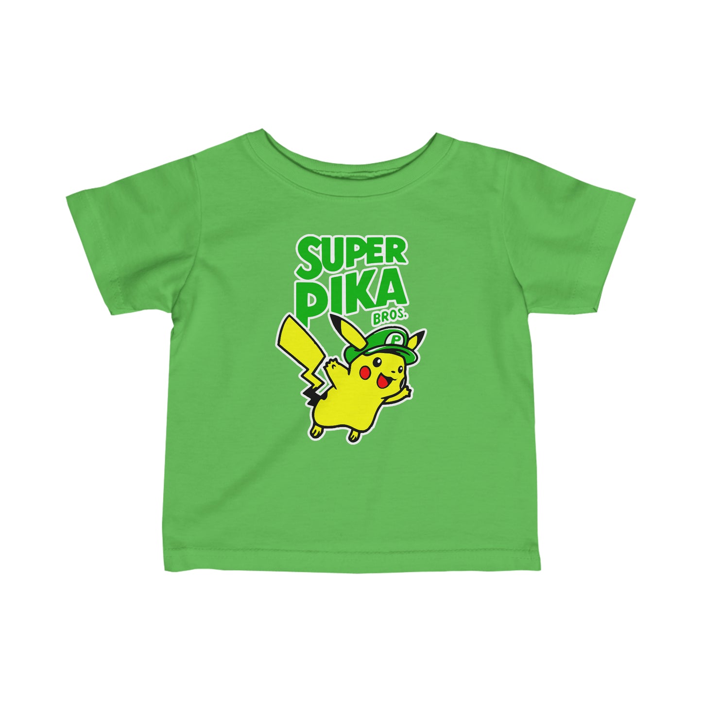 Super Pika Bros - Infant Green