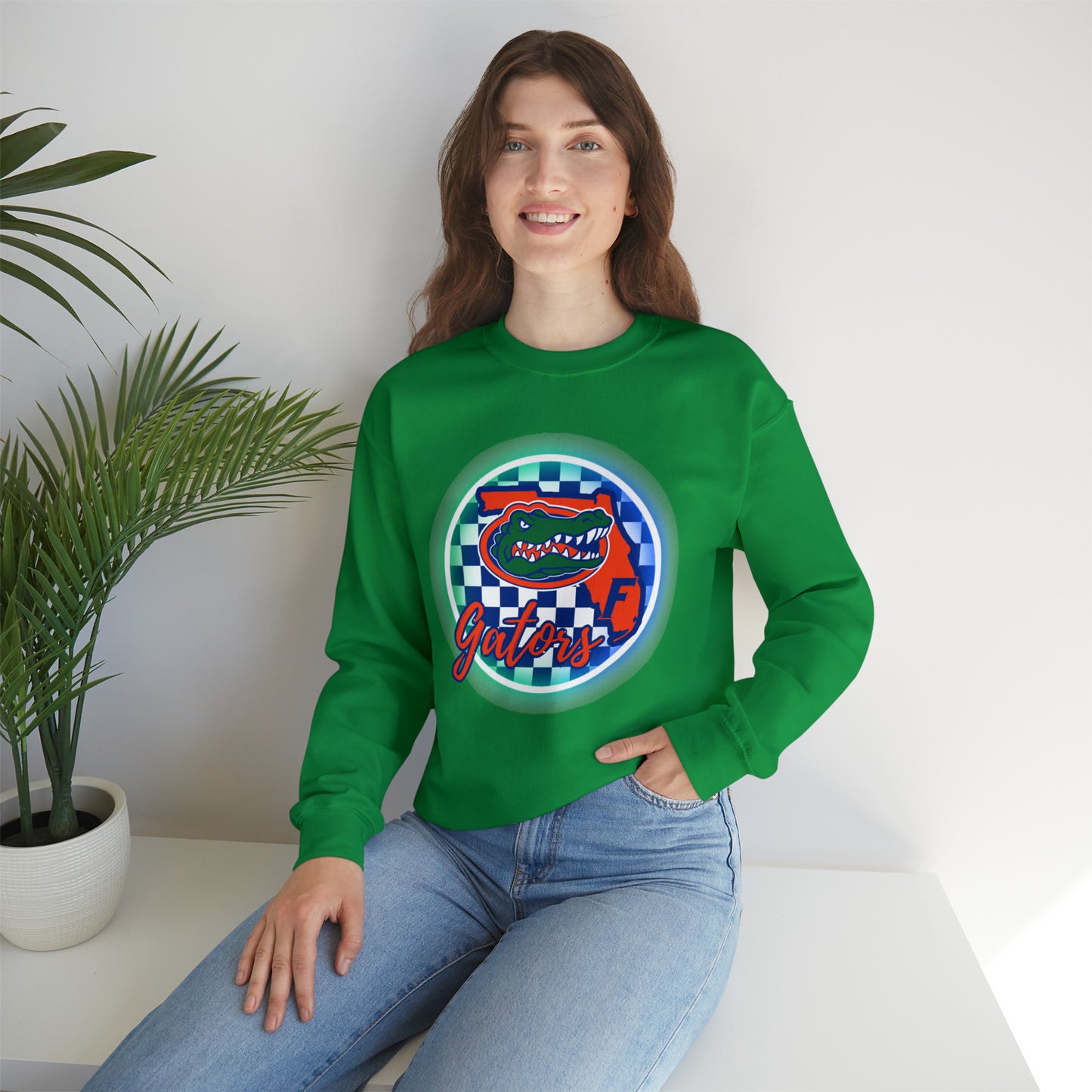 Florida Gators Checkered Sweatshirt