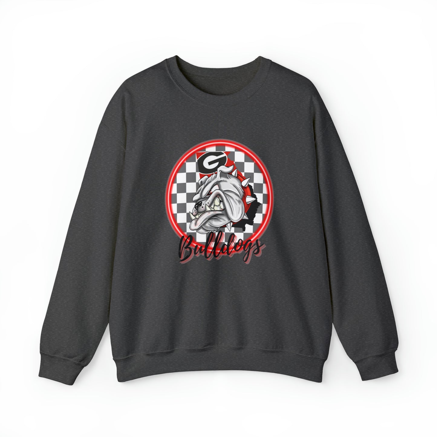 Georgia Bulldogs Checkered Sweatshirt