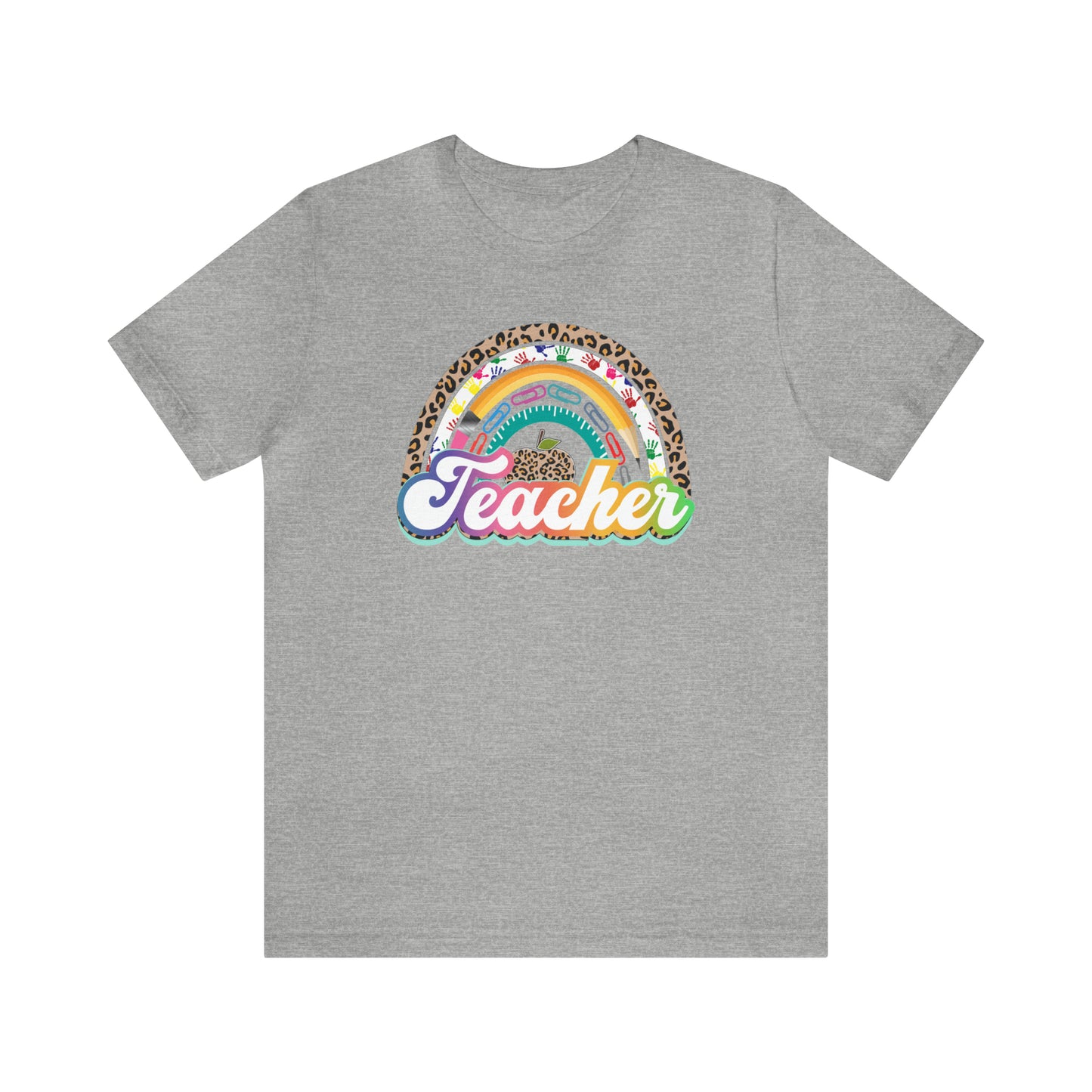 Teacher Leopard Rainbow