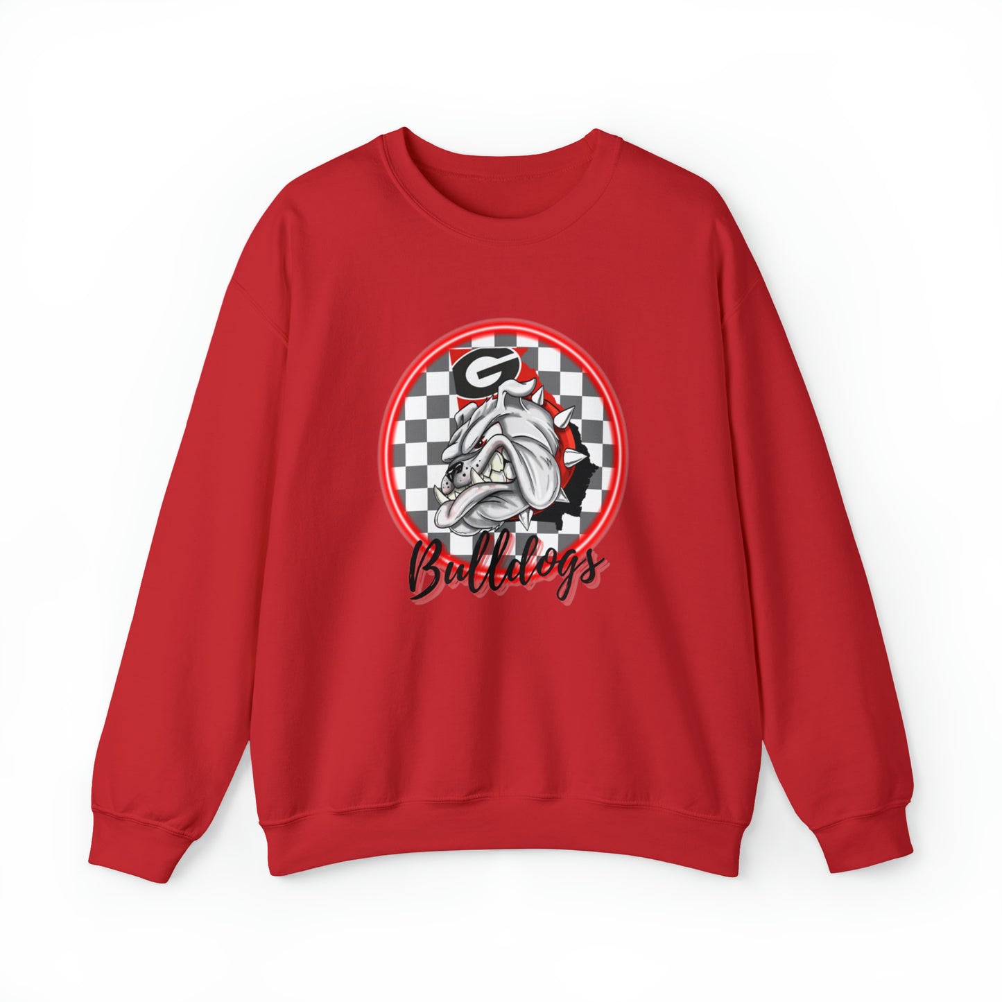Georgia Bulldogs Checkered Sweatshirt