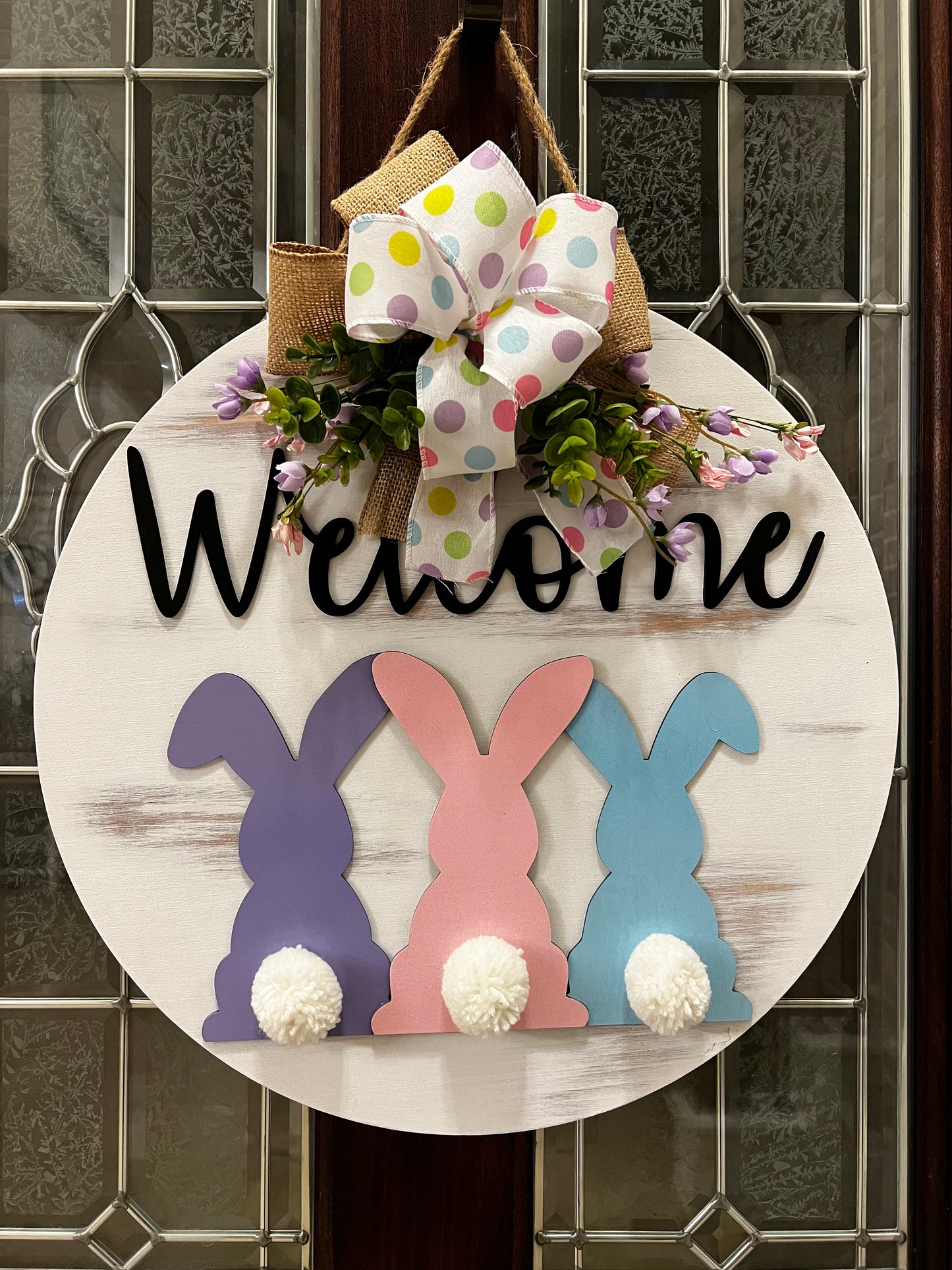 EASTER WELCOME  SIGN